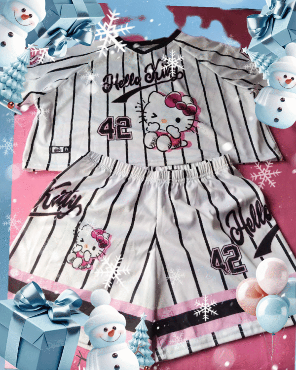 Conjunto de Kuromi 16 y 12 y Kitty 14 y 8