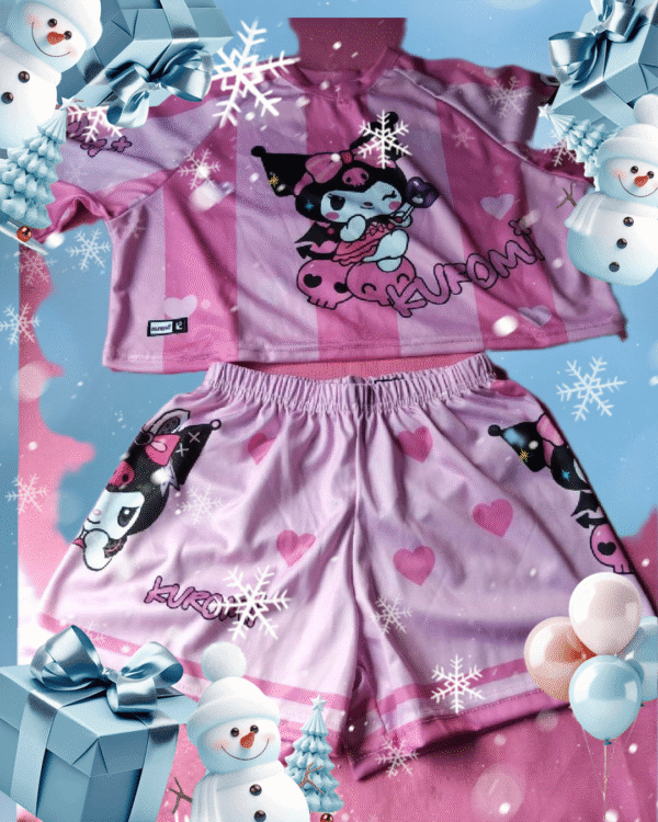 Conjunto de Kuromi 16 y 12 y Kitty 14 y 8